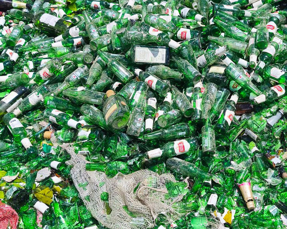Centro de acopio Coorenova - Reciclaje de Botellas
